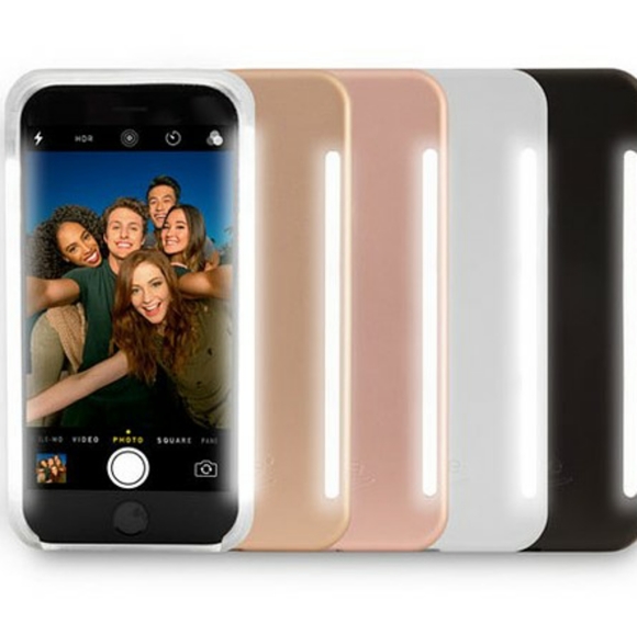2/$15 NWOT LUMEE DUO IPHONE 7 PLUS BLACK CASE FRONT/BACK LIGHTING. - Picture 3 of 3